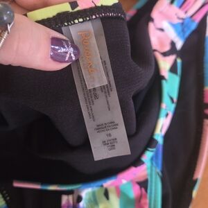 Pleione Black and Multicolor Top